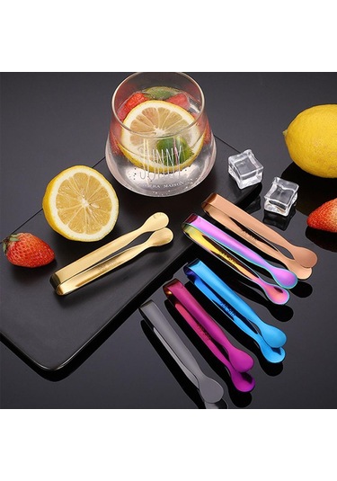 Çok Renkli Çok Fonksiyonlu Cımbız Bar Küp Şeker Buz Kelepçesi Tong Ekmek Insence Klip Tütsü Forseps Ev Kullanışlı Ev Mutfak Şey