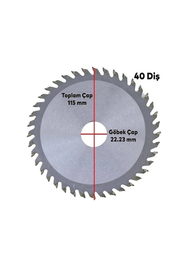 Çankaya Daire Testere 115mm