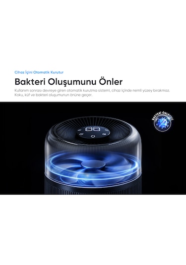 Şımart Akıllı Hava Nemlendirici Wi-fi Kontrollü 5lt Su Hazneli