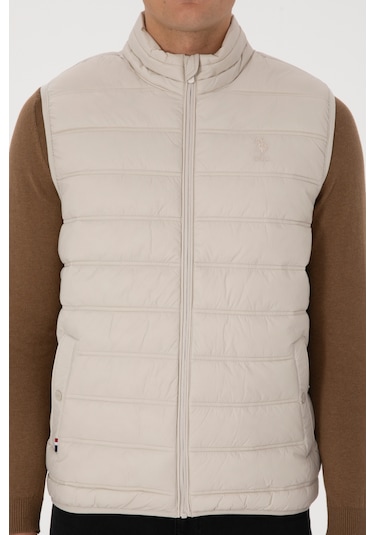 U.s. Polo Assn. Erkek Taş Yelek Dokuma 50310039-vr049 Tas U.s. Polo Assn. Erkek Taş Yelek Dokuma 50310039-vr049 Tas
