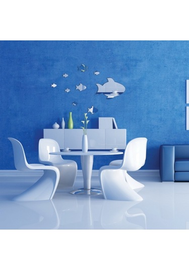 Balıklar Dekoratif Ayna(453345018) Şeffaf