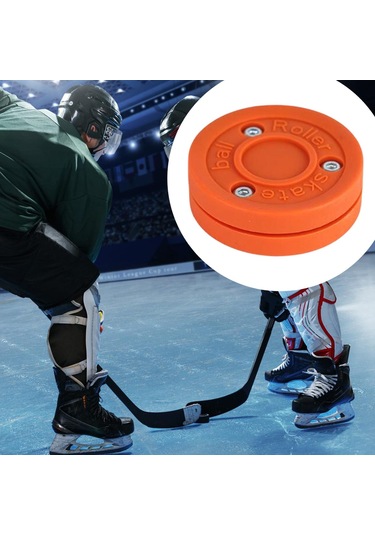 Homyl Roller Hokey Diski Uygulama Hediyesi Oyun Eğitimi Turuncu Turuncu