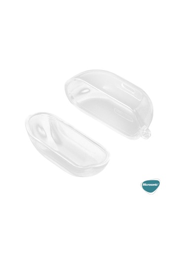 Microsonic Xiaomi Redmi Buds 6 Lite Kılıf Transparent Clear Soft Şeffaf