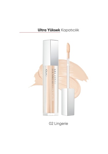 Yoğun Kapatıcılık Sağlayan Concealer Clio Kill Cover Founwear Concealer 2 Lingerie