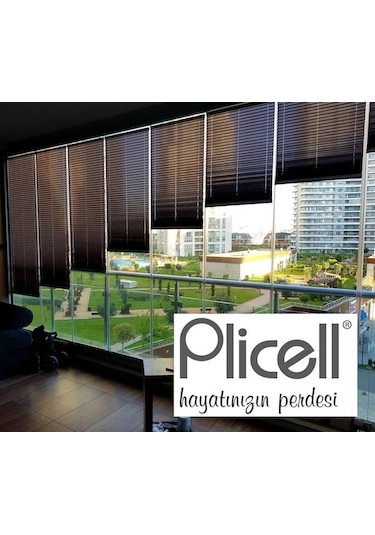 As Perde Plicell Cam Balkon Perdesi
