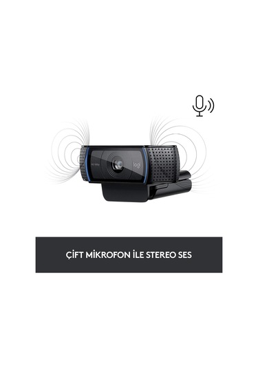 LOGİTECH C920 HD PRO WEBCAM-SİYAH 960-001055