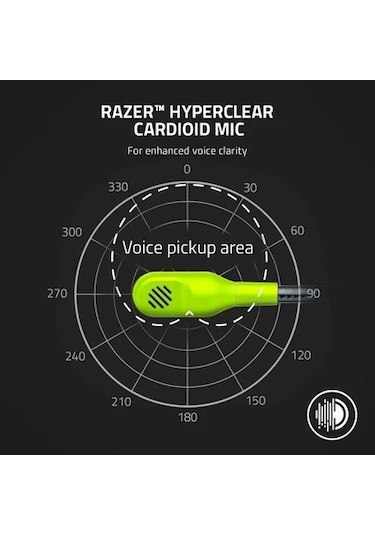 Razer Kaira X Kablolu Kulaklık Lime Xbox