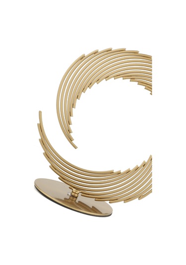 Begüsa Bakü Metal Aksesuar Biblo 31 Cm Eskitme