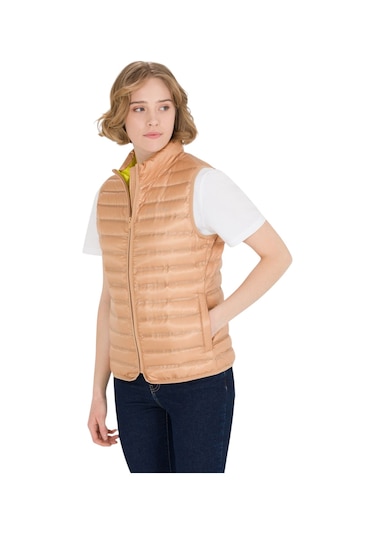 U.S. Polo Assn. Kadın Bisküvi Yelek 5554525 Bisküvi