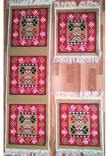 Antik Kilimden Serme Oto Kılıfı Takımı, Binek Araçlar Için