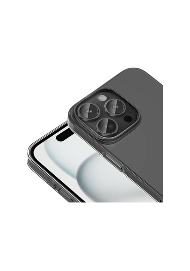 İphone 16 Uyumlu Pro Kılıf Zore Droga Kapak-şeffaf