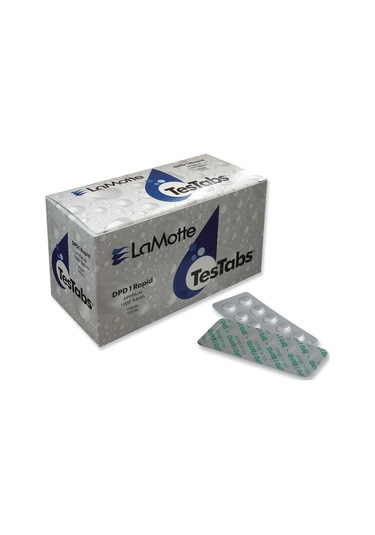 100 Adet Dpd1 Serbest Klor Ölçüm Hapı