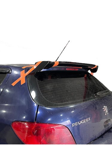 Peugeot 307 2000 - 2009 Üniversal Plastik Spoiler