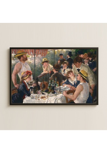 Renoir Sandalcıların Öğle Yemeği Uv Pvc Tablo