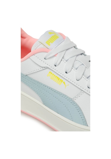 Puma Carina Street Beyaz Kadın Sneaker Beyaz-mavı-pembe Çok Renkli