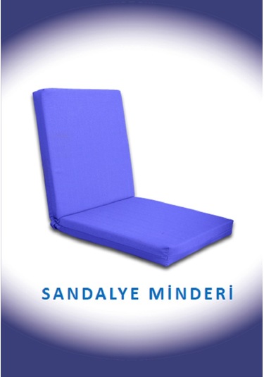 Dekosoy Sandalye Minderi 90cmx45cm Saxmavi