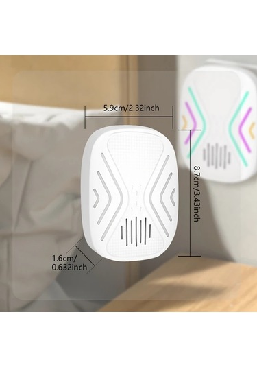 Xuweiwei 6 Adet Hotu Ultrasonik Kemirgen Kovucu Cift Frekansli Fare Kovucu Ev Garaj Dukkan Icin