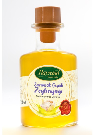 Sarımsak Çeşnili Zeytinyağı 200ml