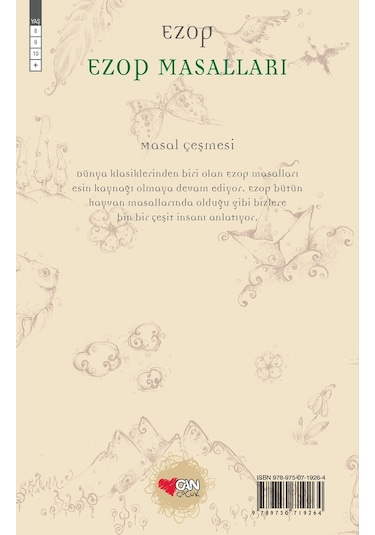 Can Çocuk - Ezop Masalları - 9789750719264