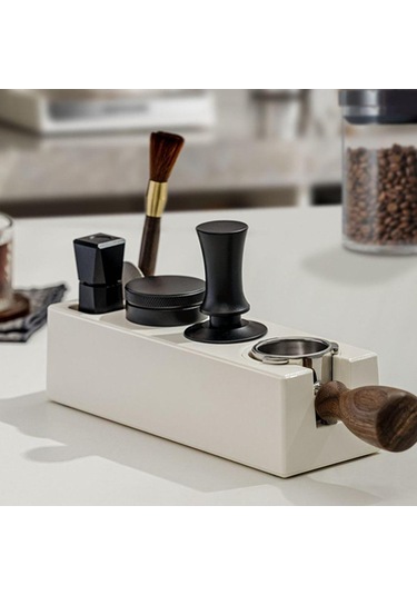 Suntek 51/54/58mm Espresso Sabotaj Portafiltreleri Için Beyaz