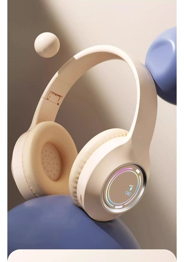 Aurora Kulaklıklar, Kablosuz Bluetooth, Bej