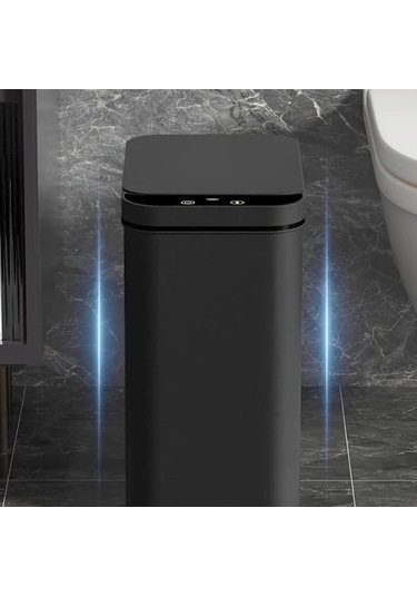 Pazly 2 Adet Dokunmatik Çöp Kovası, 11l, Akıllı Elektrikli, Mutfak/banyo/yatak Odası/kurumsal