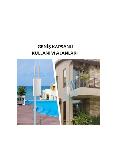 Sim Kartlı Dış Mekan Wifi Modem Router 12v1a