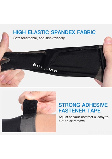 Youtek Bilardo Eldiveni - Kaymayan, Nefes Alabilir, 3 Parmaklı, Esnek, Sol/sağ El İçin