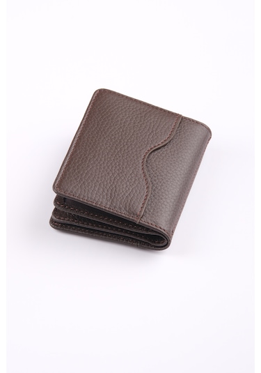 Ancora Leather Hakiki Deri Kartlık-26207 Kahve