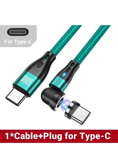 Aufu Pd 60w Manyetik Usb C Kablo Hızlı Şarj Iphone Uyumlu Macbook İpad Xiaomi Samsungaçık2m