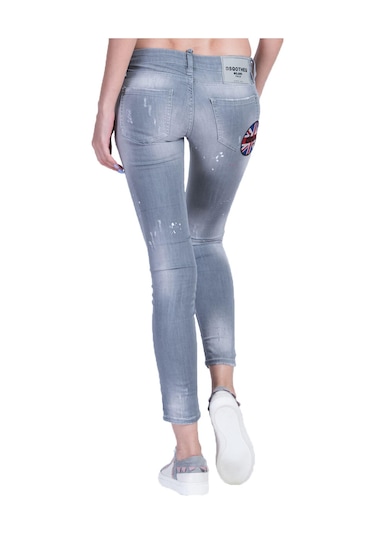 Dsqotheq Gri Denim Jean Kadin 00 Gri