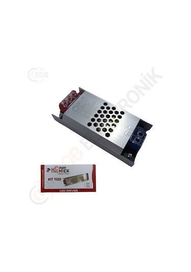Hıghtek Ht-1125 12v 10a Ultra Slim Trafo 2 Çıkışlı