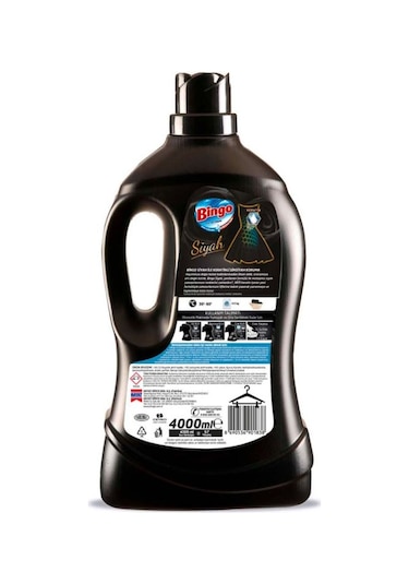 Bingo Siyahlar İçin Sıvı Çamaşır Deterjanı  67 Yıkama 4 L