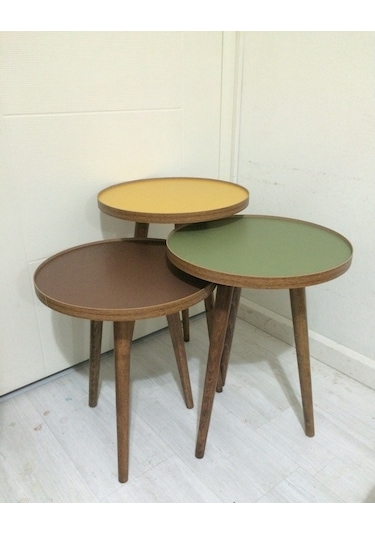 3'Lü Zigon Sehpa Tasarım - 16Mm Veya 18Mm Mdf Tabla (415037142)