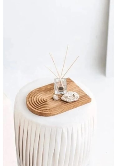 Nishev Gökkuşağı Sunum Tahtası Büyük Açık Kahve