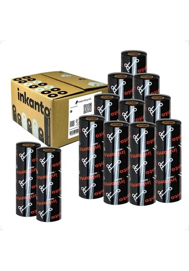 110mm X 74m 12 Adet İnkanto Resin Ribon Axr-1