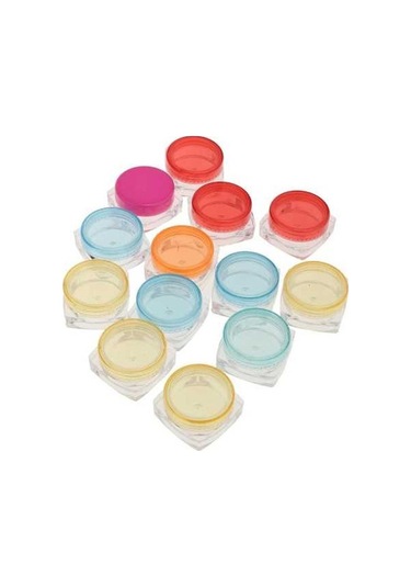 Pazly Suntek Parça Örnek Makyaj Kozmetik Kavanoz Doldurulabilir 20 Ll Altın