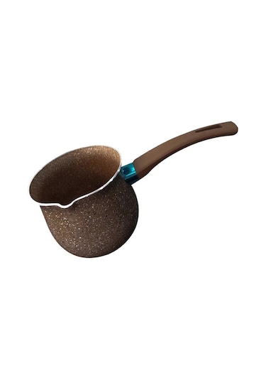 Tek Saplı Haşlanma Önleyici Kahve Potu Yapışmaz Tava Mini Süt Potu Seramik Kahve Potu Yapışmaz Kaplama Süt Tavası Diğer