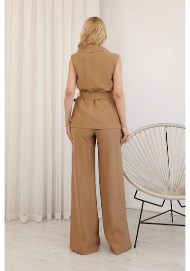 Lodmela Bağlama Detaylı Tensel Takım 5994-camel