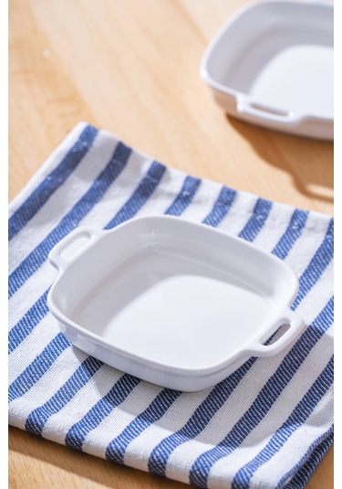 Acar Pure Carmen Kare Tabak - 12.5 Cm Beyaz