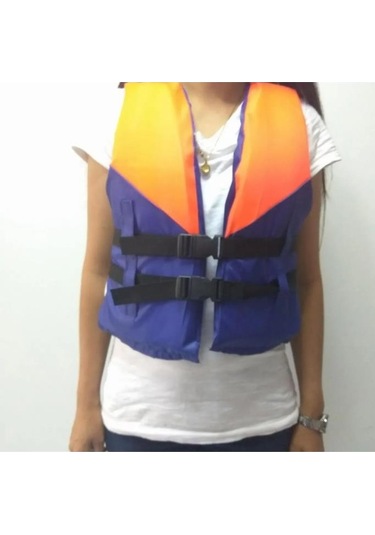 L Beden 10-15 Yaş, Neopren Sünger Yüzme Can Yeleği, Havuz Deniz Aksesuarları Lacivert