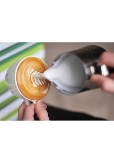 Suntek Latte Frothing Kupası Kahve Sanatı Sürahi Sürahi 350ml