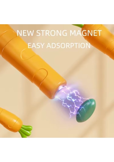 Tineke Manyetik Kodlama Oyuncağı Çizim Tahtasında Boncuk Havuç