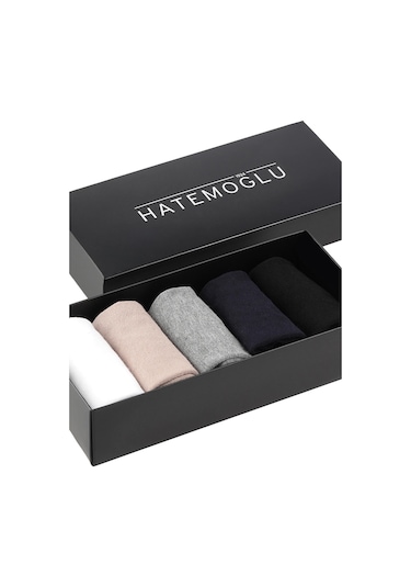 Erkek Bambu 5 Li Konforlu Kısa Çorap Seti 1982605 Mor