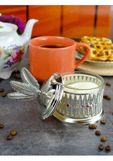 Repast Şekerlik Ve Kaşık 10x15 Cm 267568353 Gri