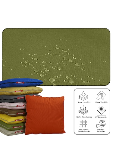 Xpermate Tv Battaniye Yastık Welsoft Battaniye 145x205 Yeşil