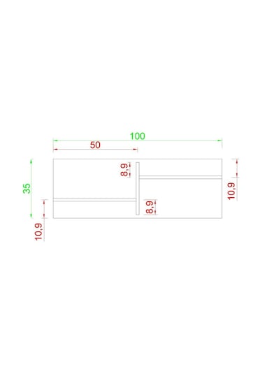 Rafkestir Hornor Duvar Rafı Cordoba ( Mat )