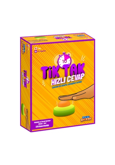 Tik Tak Hızlı Cevap 72611
