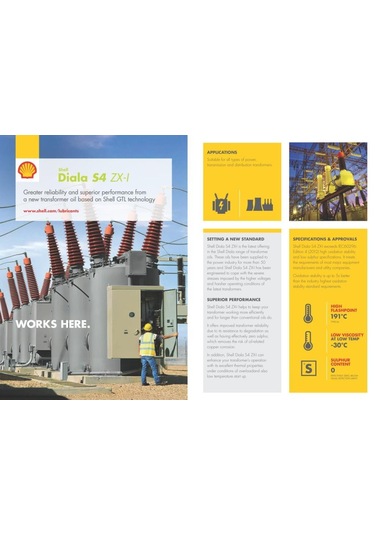 Shell Diala S4 Zx-I Trafo Yağı Bidon 5 L