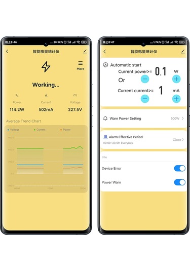 Tuya Wifi Akıllı Ev Enerji Monitörü 2.4ghz Akıllı Enerji S6907-2